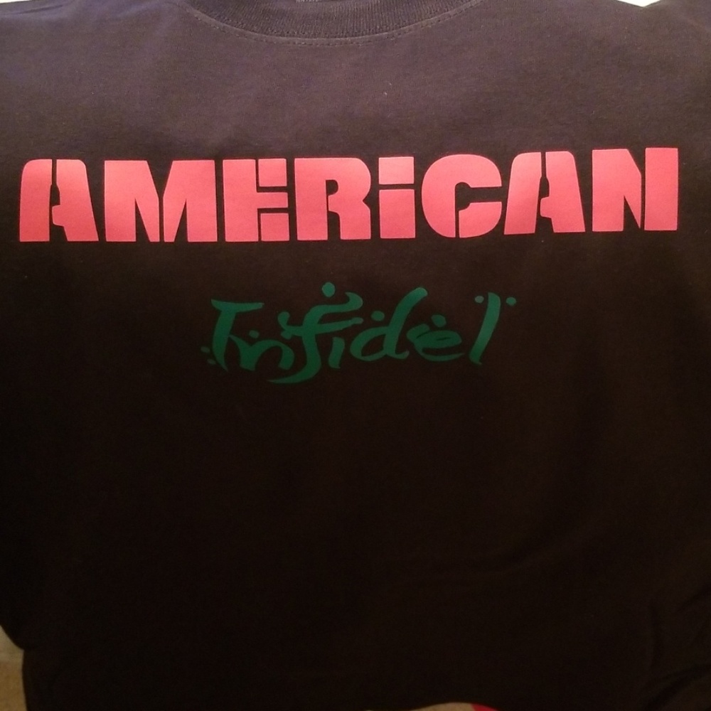 American Infidel. New hanes comfortsoft XL Tee - Picture 3 of 4